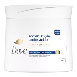Mascara de Tratamento Dove Reconstrução e Aminoácido Expert em Danos 320g