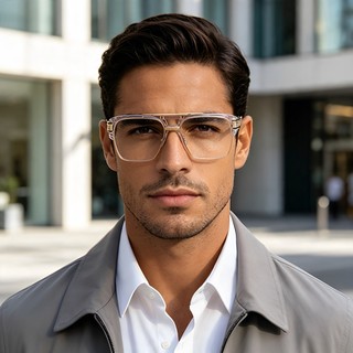 Óculos De Sol Especiais Para Homens Com Dirigir , De Armação Completa Proteção Solar Masculina