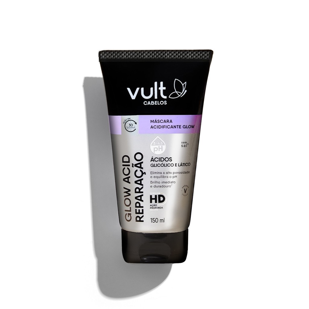 Vult Glow Acid Reparação - Máscara Acidificante 150ml
