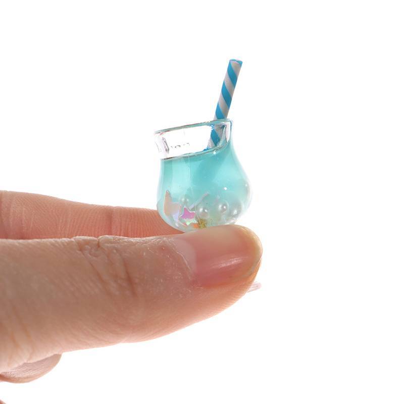 sweetmvzn 2 Pçs Mini Copos De Bebida Modelo Fingir Jogar Comida Boneca Acessórios Caber Casa Brinquedo De Bonecas Em Min