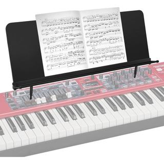 Suporte para Partituras para Teclados Nord, Compatível com Nord Grand 1/2, Stage 2/3/4 (73/76/88/Compact), Piano 2/3/4/5