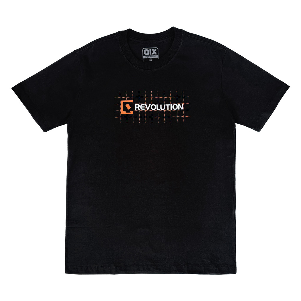 CAMISETA QIX REVOLUTION PRETA