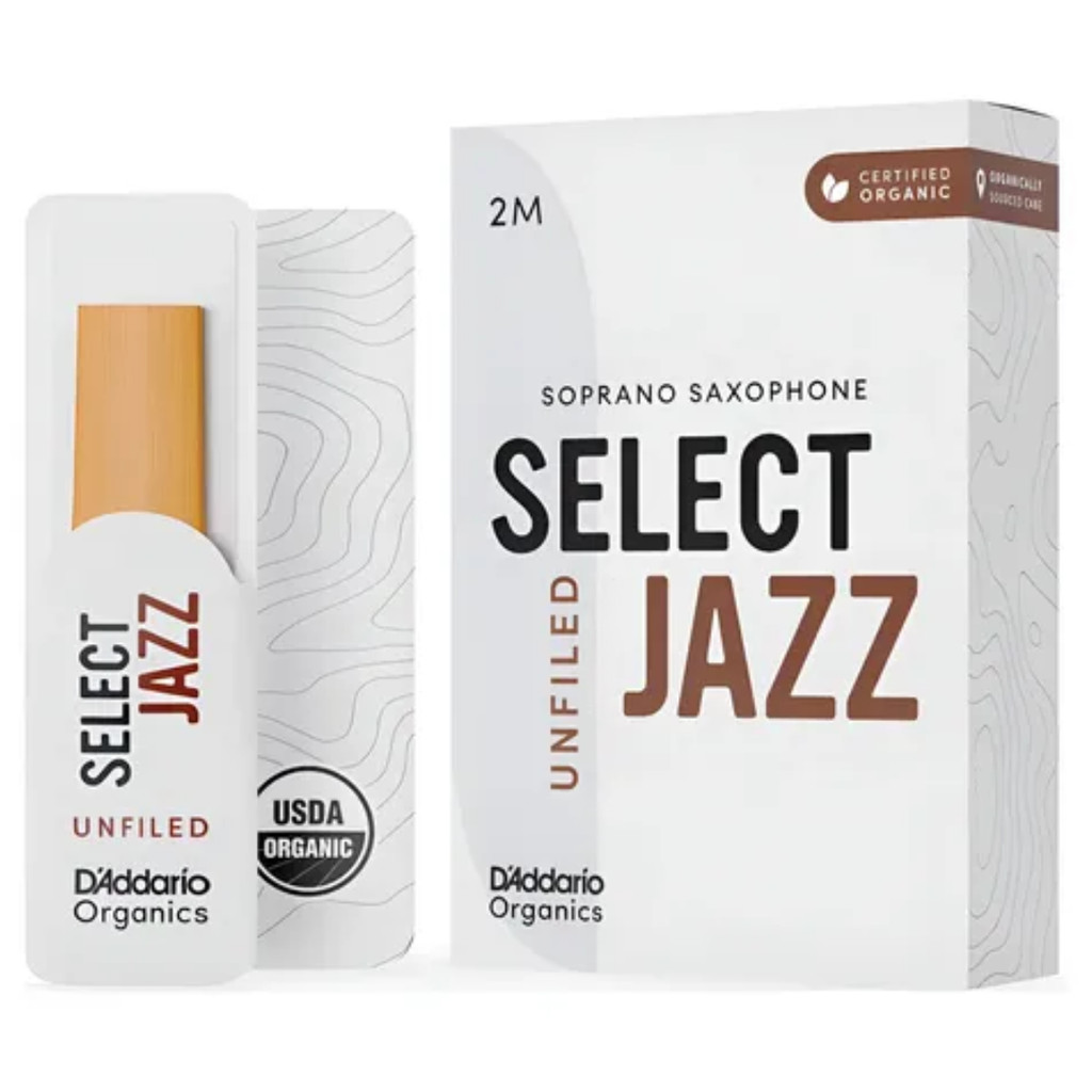 Palheta D'addario Select Jazz Sax Alto Unfiled - 2M