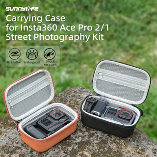 Sunnylife Para Insta360 Ace Pro2/1 bolsa de armazenamento para fotografia de rua, conjunto de câmera, acessórios de bols