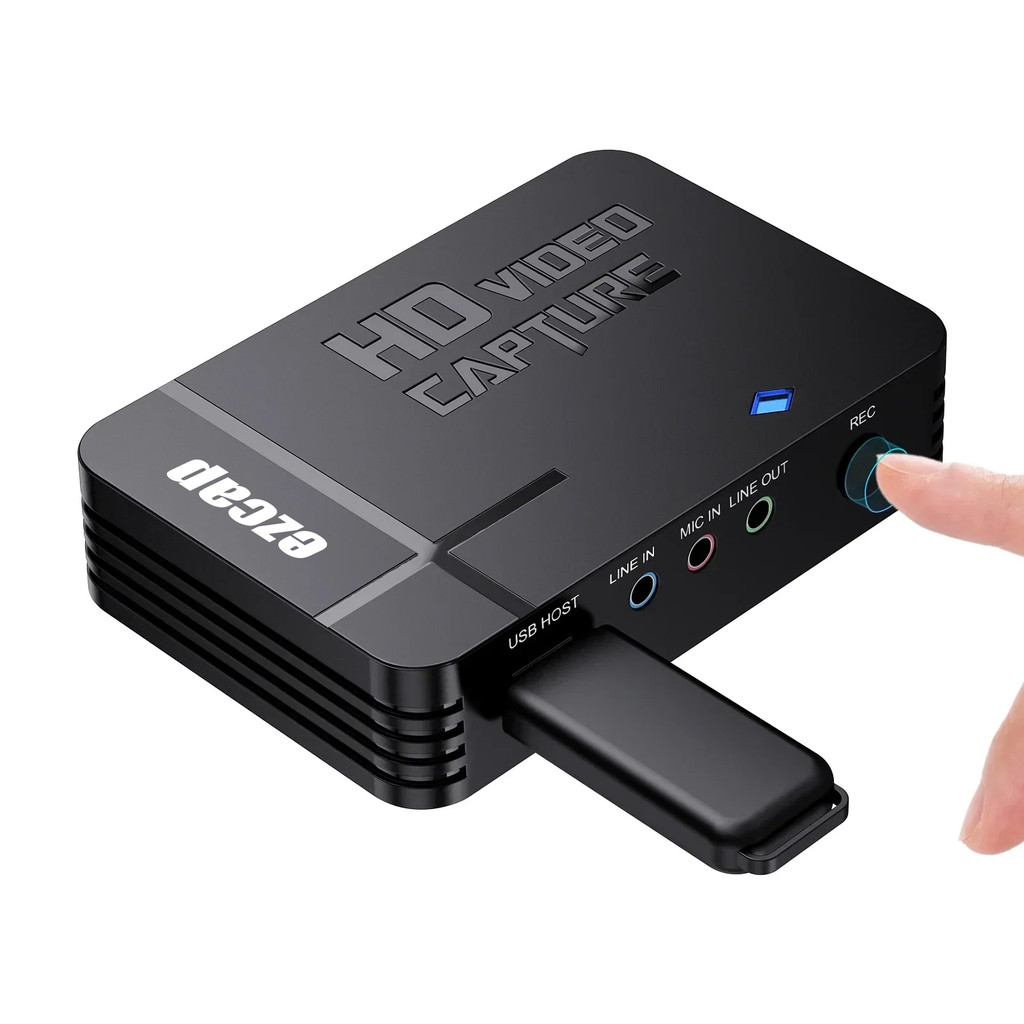 Ezcap288P HDMI AV Placa De Captura De Vídeo 1080P Gravação Loop Gravador De Jogo