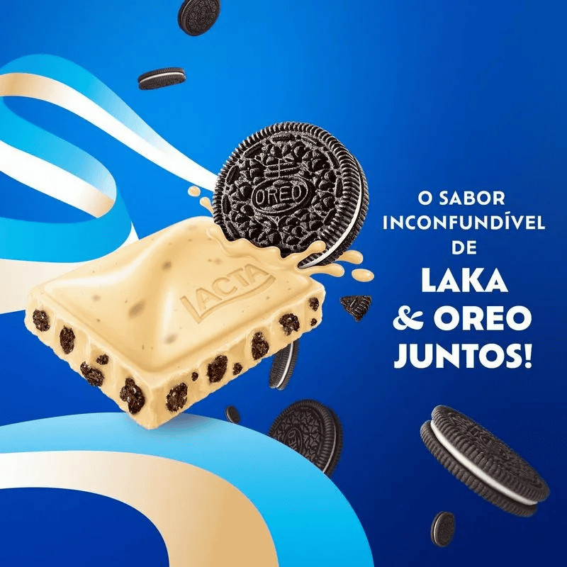 Chocolate branco Laka Oreo · foto 2