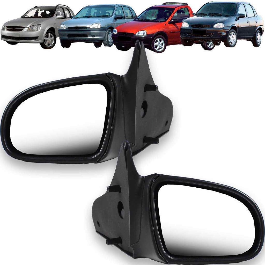 PAR Retrovisor Corsa 1993 1994 1995 1996 1997 1998 1999 2000 até 2016 Sem Controle