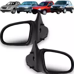 PAR Retrovisor Corsa 1993 1994 1995 1996 1997 1998 1999 2000 até 2016 Sem Controle