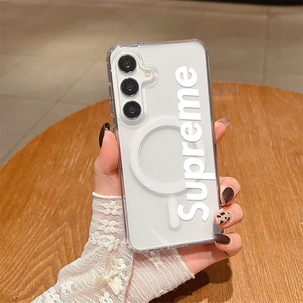 Capa Magnética Minimalista Estilo Urbano Fashion Para Samsung A15 S25 FE A56 A06