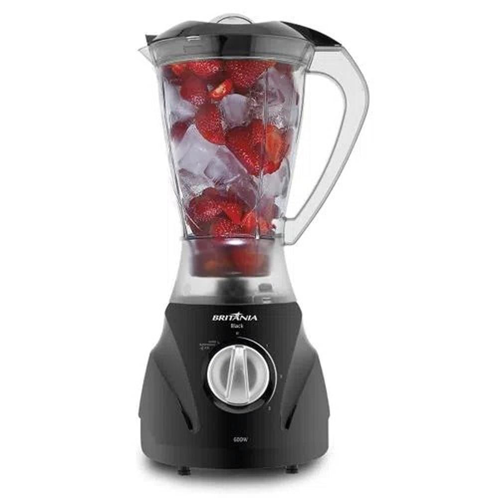 Liquidificador Britânia Black, 2,1 Litros, Preto - 220 Volts · foto 2