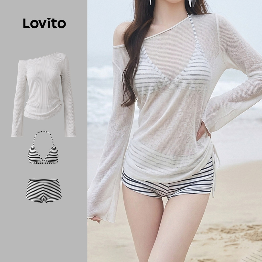 Lovito de biquíni casuais pacote com 3 primavera/verão LNE147240
