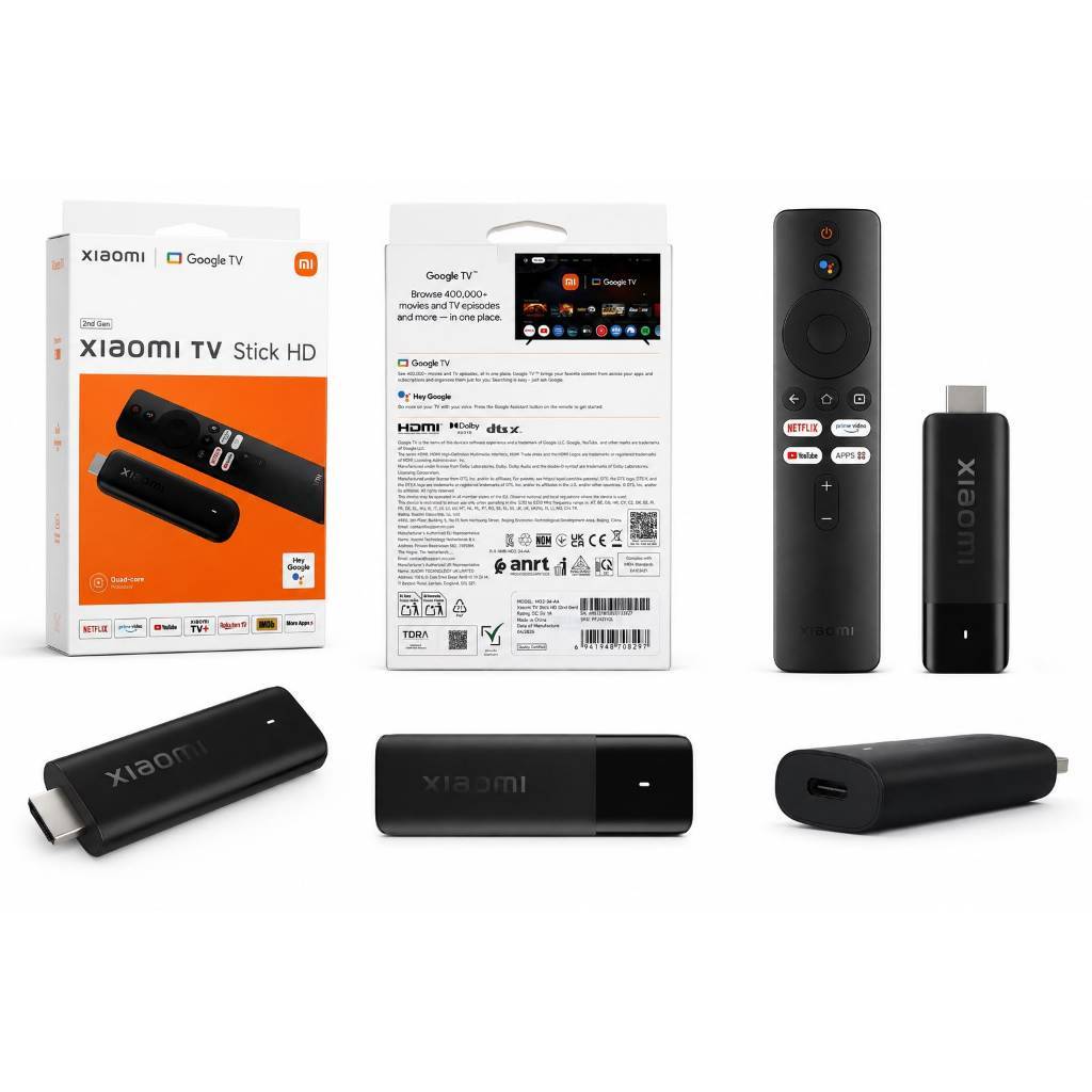 Xiaomi Mi TV Stick MDZ-24-AA de voz Full HD 8GB 2 Gen Original Envio Imediato!