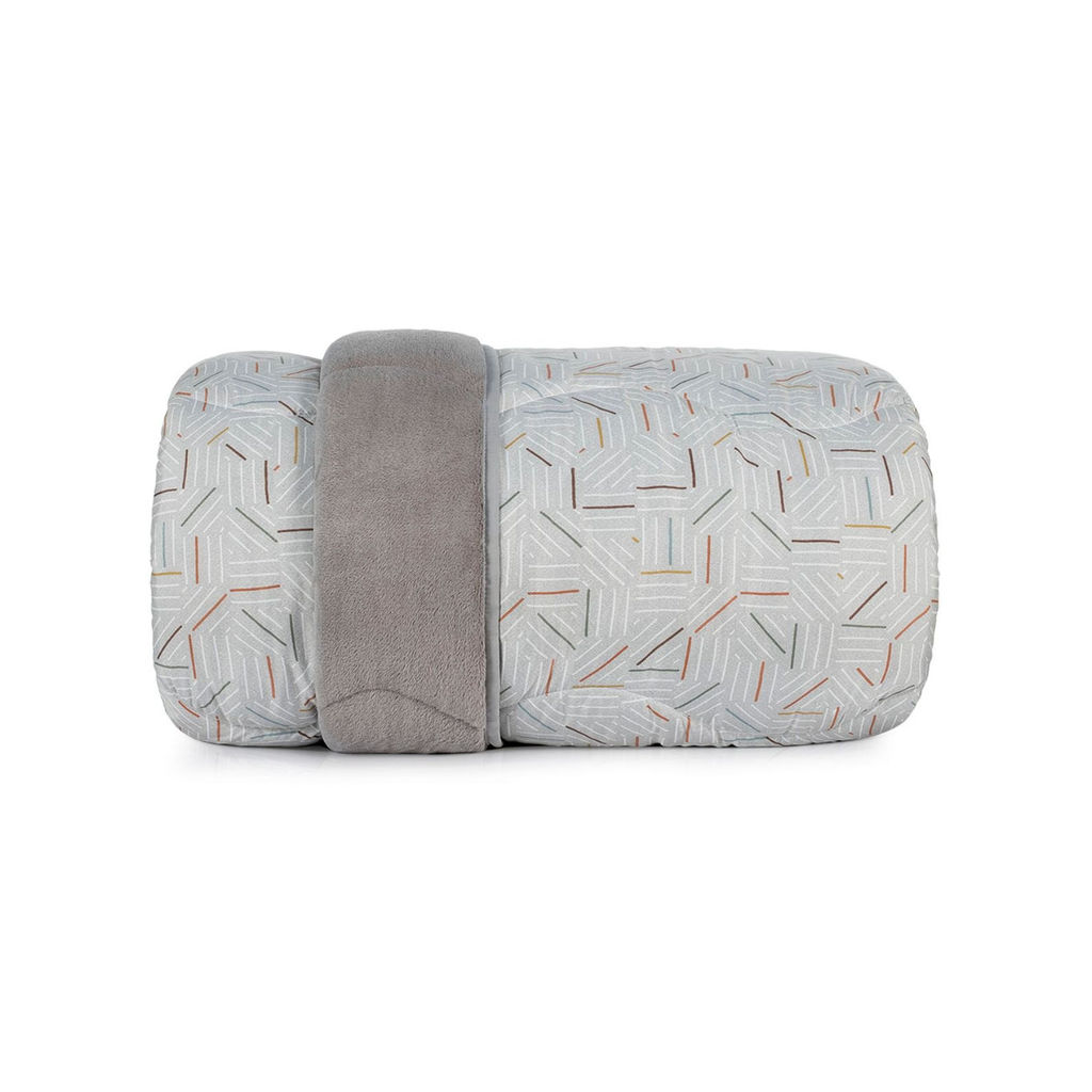 Edredom Blend Comfort Casal Altenburg Cinza
