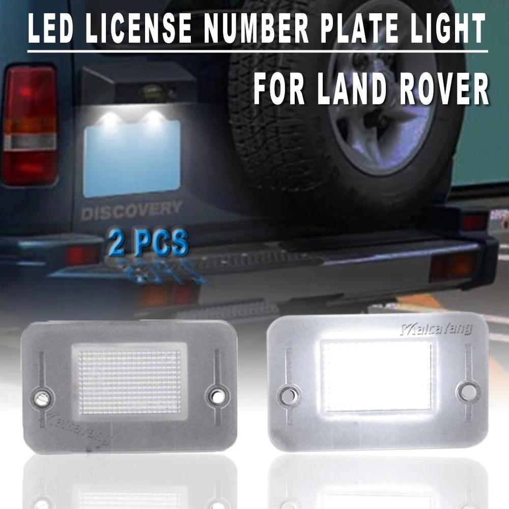 Luzes LED Da Placa De Licença Canbus Lâmpadas Traseiras Para Land Rover Discovery 1 1994-1998 Descoberta 2 1998-2004 OEM