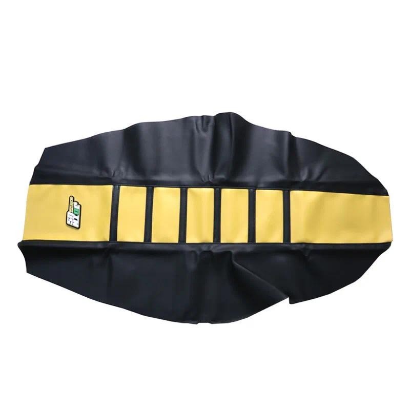 7 Cores Pro Pinça Com Nervuras Assento Macio Pele Almofada Sela Capa Para Suzuki RM125 RM250 RM85 DRZ400 RMZ250 RM 125 2