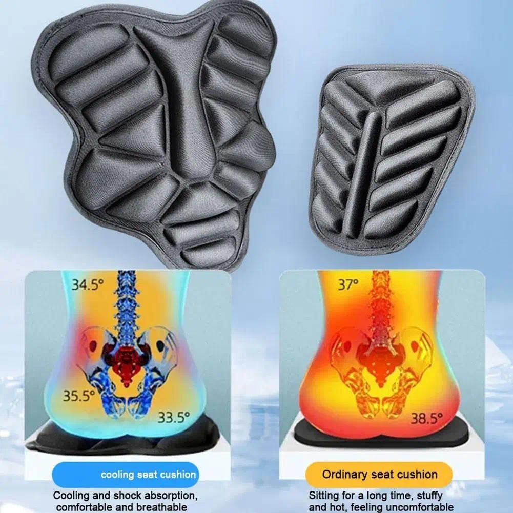 Equipamento Geral Da Equitação Almofada Do Assento Bateria Proteção Solar Four Seasons﻿ Capa De Choque 3d Para Motocicle
