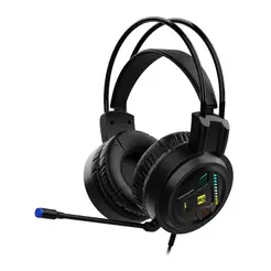 Headset Gamer R8 H05, Drivers 50mm, Preto, R8-H05-RBW