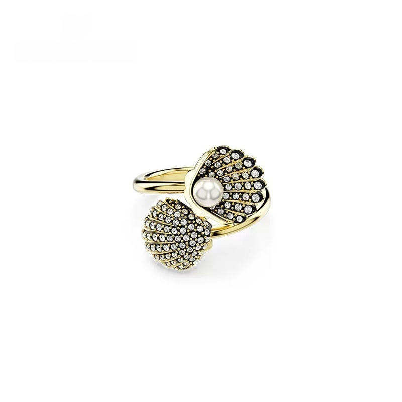Anel 7J, Anel Idyllia, Anel de Cristal, Anel de Prata, Anel Fino, Anel de Diamante, Anel Empilhável, Anel de Diamante, A