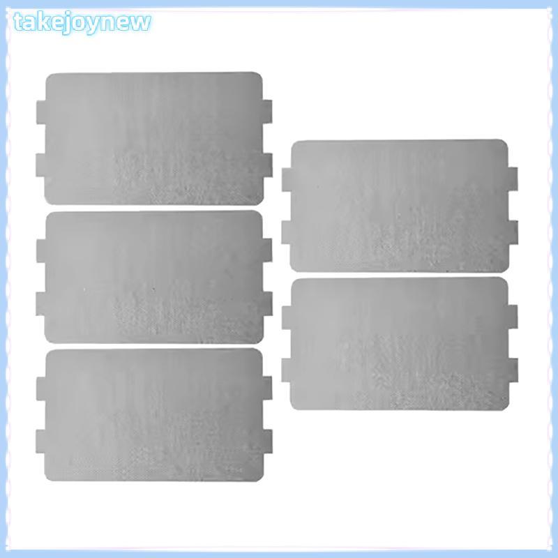 [takejoynewBR] 5 Pcs Folha De Placa De Mica Para Reparo De Forno De Micro-Ondas E Eletrodomésticos Tbr