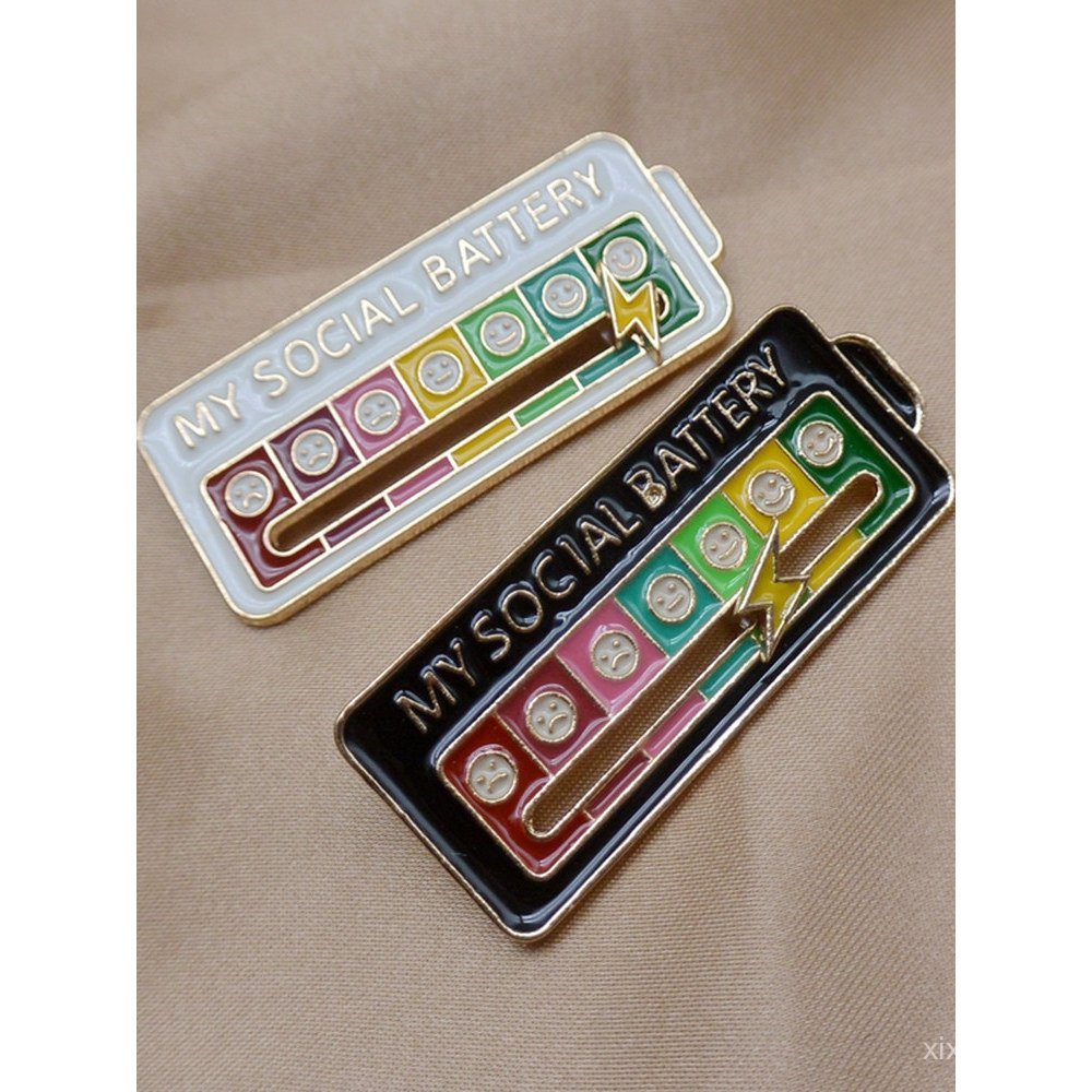 Acessórios moda na moda broche pessoal Emoticon decorativo pino acessórios da moda FO9T