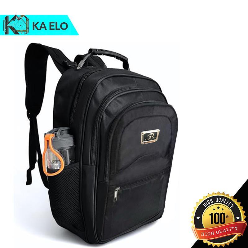 Mochila Grande E Reforçada Impermeável Para Notebook Mochila Masculina Reforçada para Notebook com Cabo — Oferta Verificada