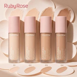 Corretivo Líquido Ruby Rose Natural Blend Cobertura Média C10 C20 C30 C40