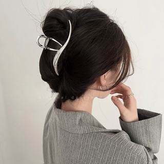 Simples High-End sentimento grande Metal grampo de cabelo feminino ins estilo volta cabeça grampo de cabelo Volume de ca