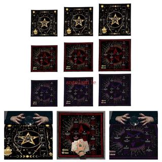 Cartão Leitura Tarôs Toalha Mesa Adivinhação Tapeçaria Astrologia Bruxaria Deck