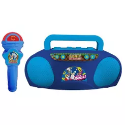 Boombox Karaoke Infantil Sonic