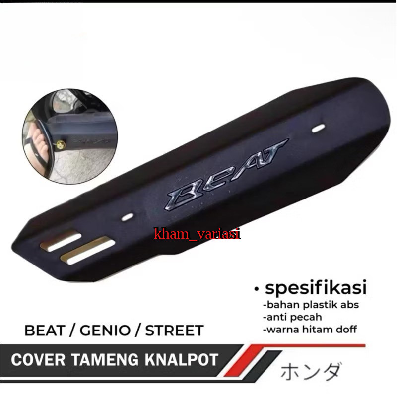 Capa De Escape Universal Beat Para All Carburador Fi Esp Deluxe Pop Street Novo Transformador Tampa De Escapamento Shiel