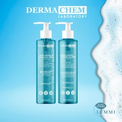 Kit Skincare Espuma Esfoliante + Espuma de Limpeza Aloe Vera Pró-Vitamina B5 Dermachem
