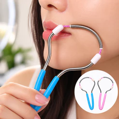 Depilador Facial Manual de Mola para Remoção de Pelos do Rosto Buço e Queixo