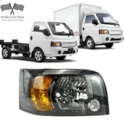 Farol Dianteiro Jac V260 Iev350t 2018 2020 2023 Direito Passageiro 4121100W5000 4121200W5000