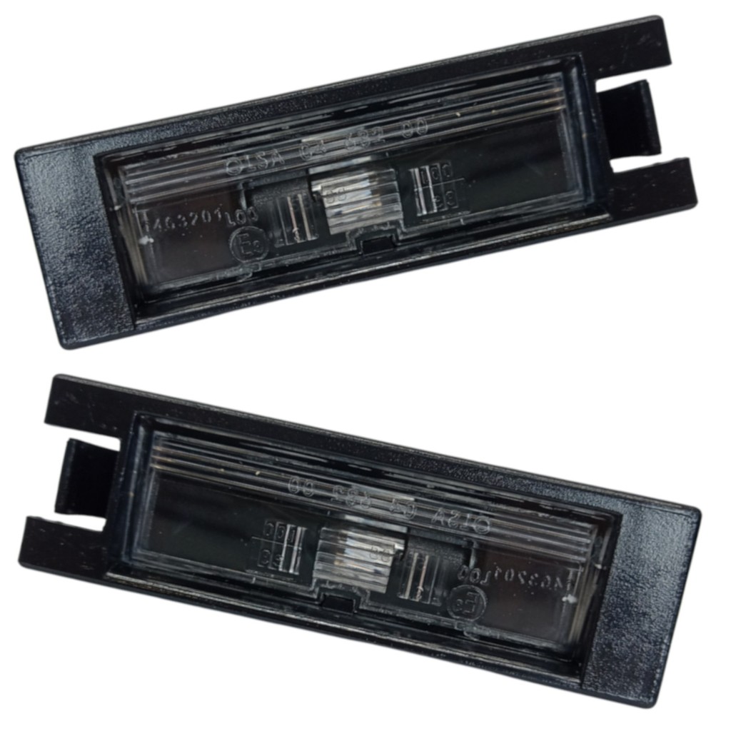 Par Lanternas Luz Placa Tras Original Fiat Doblo 2002 A 2021
