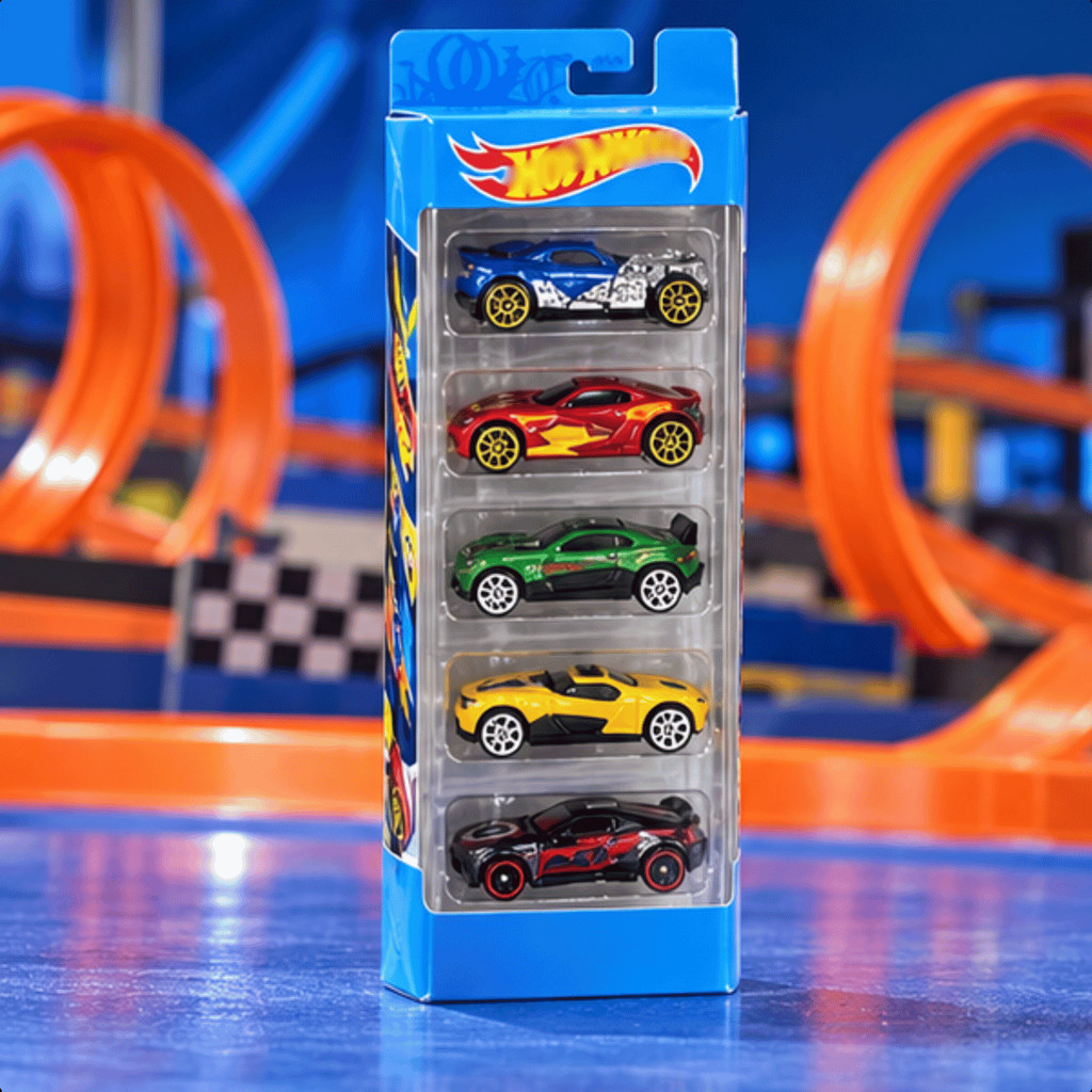 Kit 5 Carrinhos Hot Winners Surpresa Modelos Sortidos Enviado Aleatório Carro Brinquedo Infantil Presente crianças — imagem 2 de 2
