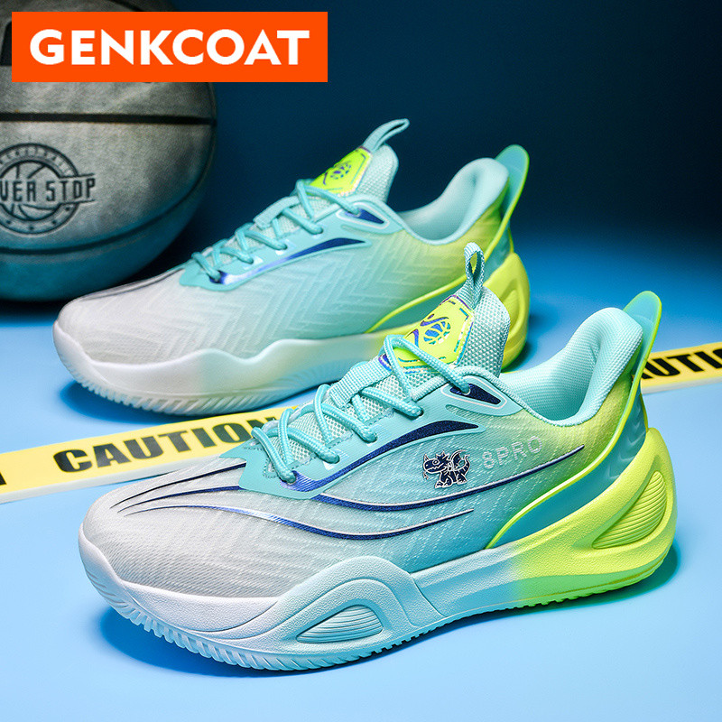 Tênis De Basquete Durável Masculino Com Malha Respirável E Sola De Borracha Antiderrapante Absorção De Choque Para Adole