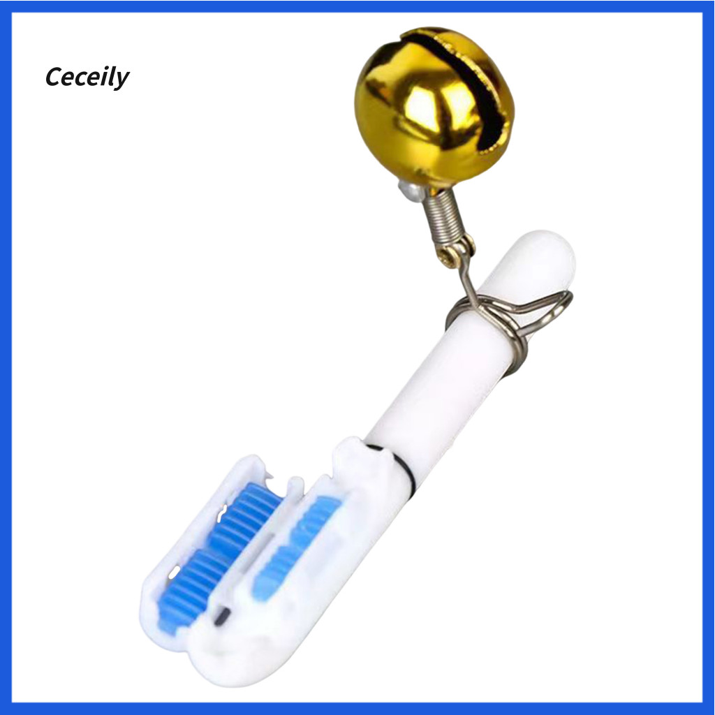 Led Glow Stick Fishing with Bell – Super Bright Waterproof Battery-operated Luminous Pole Light Compact Size for Night