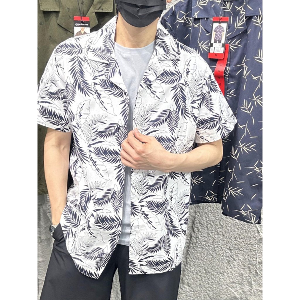 Nova York high Street Retro cavidade Tuning gola cubana verão high-End masculino feminino casais macio respirável confor
