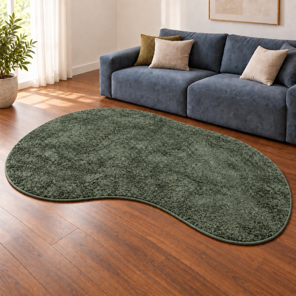 Tapete Organico 2,00m x 1,50m Quarto Sala Antiderrapante Macio Moderno Decorativo Moderno Luxo