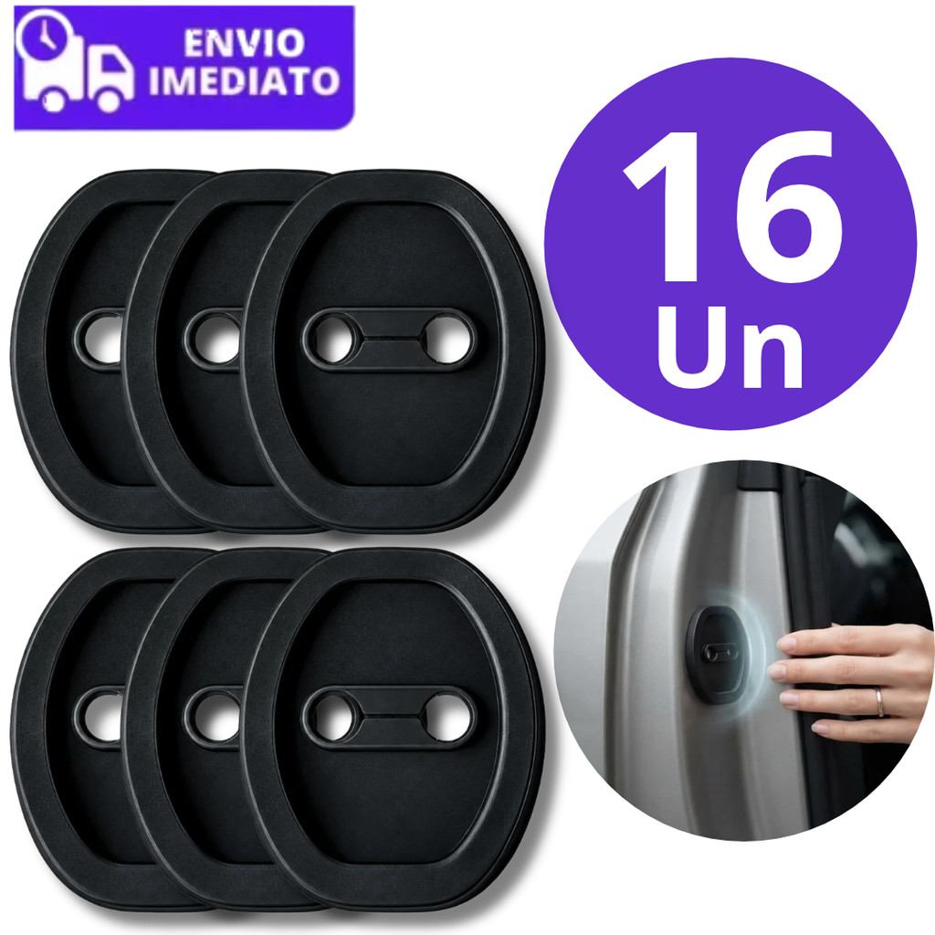 Amortecedor Protetor Batedor de Porta Automotiva Antirrisco e Amortecedor de Impacto