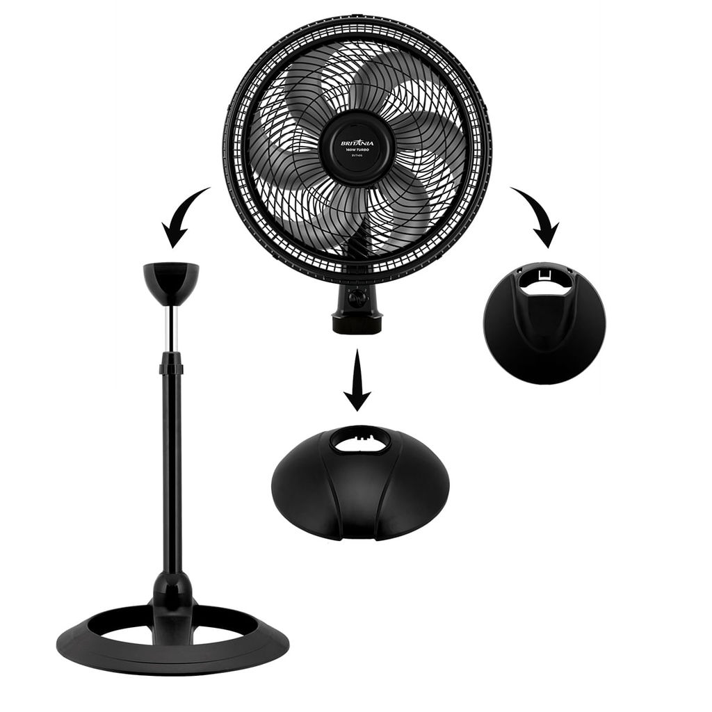 Ventilador de Coluna Britânia Turbo Silencioso 160W BVT466 · foto 2