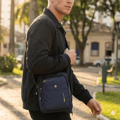 Shoulder Bag Unissex Stella Luna Sport Média Marinho/preto