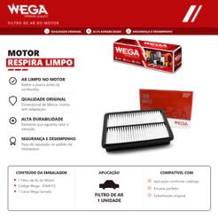 Filtro De Ar Do Motor Hyundai Tucson Kia Sportage 2004 A 2018 – Wega Jfa0h12