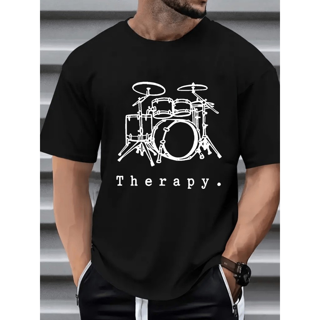 Camiseta Masculina Bateria Streetwear Esportiva Básica Oversized 100% Algodão