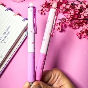 Caneta Gel Apagável 0.5mm - Corações - Tilibra em Oferta na Shopee
