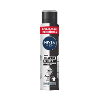 Desodorante Aerosol Nivea Men Black & White Invisible Original 200ml em Oferta na Shopee