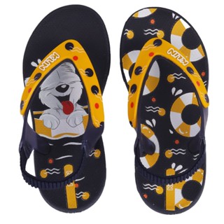 Chinelo Infantil Menino Klin Com Elástico Confortável Marinho em Oferta na Shopee