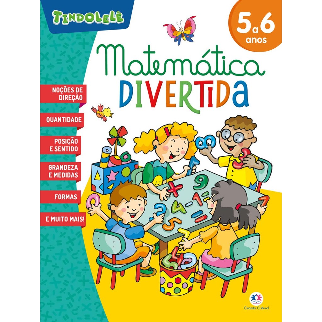 Matemática Divertida: 5 a 6 Anos