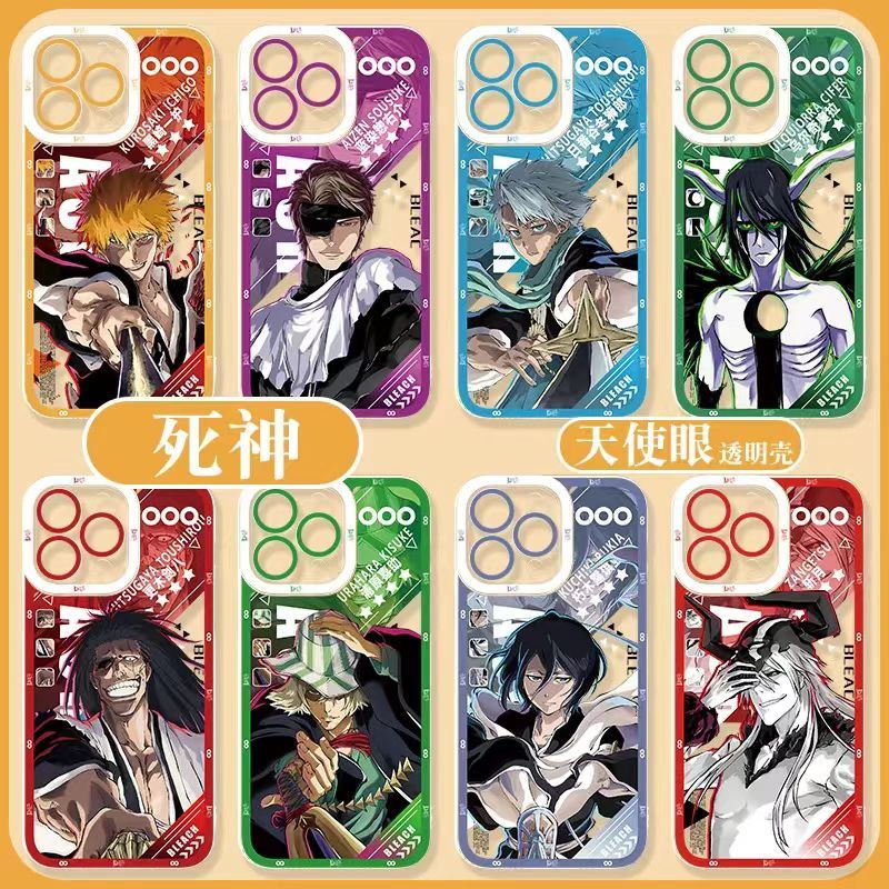 Capa de Anime Shinigami para Samsung Galaxy A56 5G A55 A16 A06 A15 A53 A54 A34 A35 A14 A54 A23 A32 A33 5G Capa de Telefo