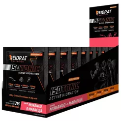 Isotonic Active Hydration - 20 Sachês de 33g Morango e Maracujá - Reidrat